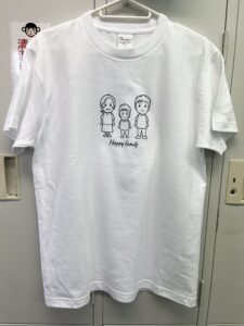 【アトムプリント】オリジナルTシャツ作ってみた【インクジェットプリント】（アトムプリント工場)